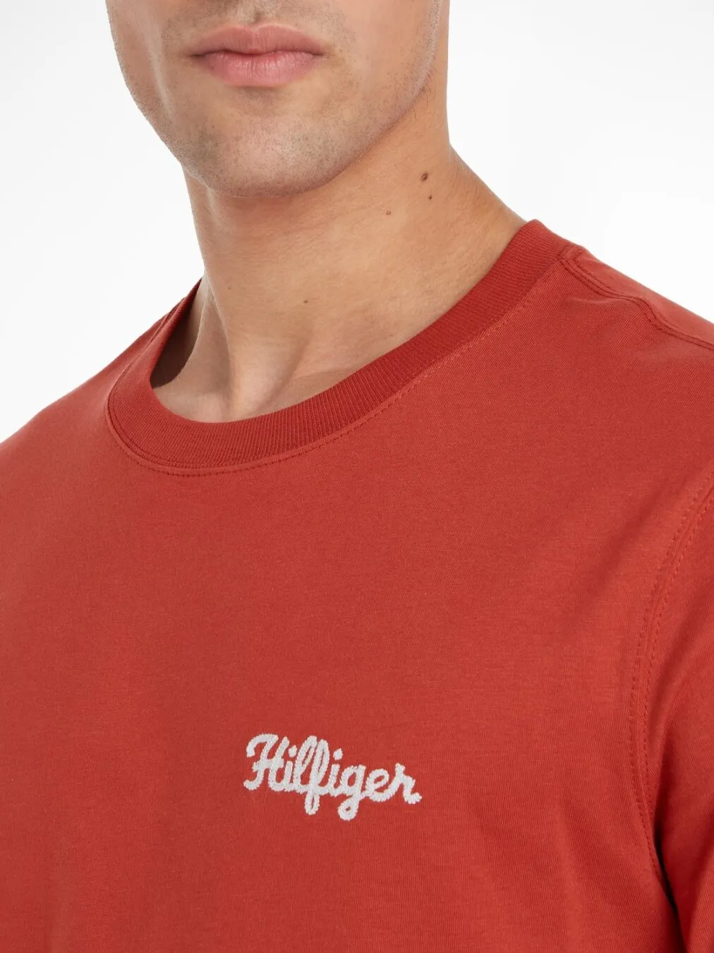 HILFIGER CHAINSTITCH TEE