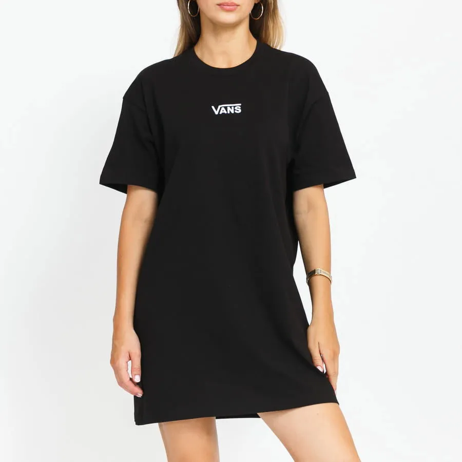 Kleid Vans Center Vee Tee Dress VN0A4RU2BLK1