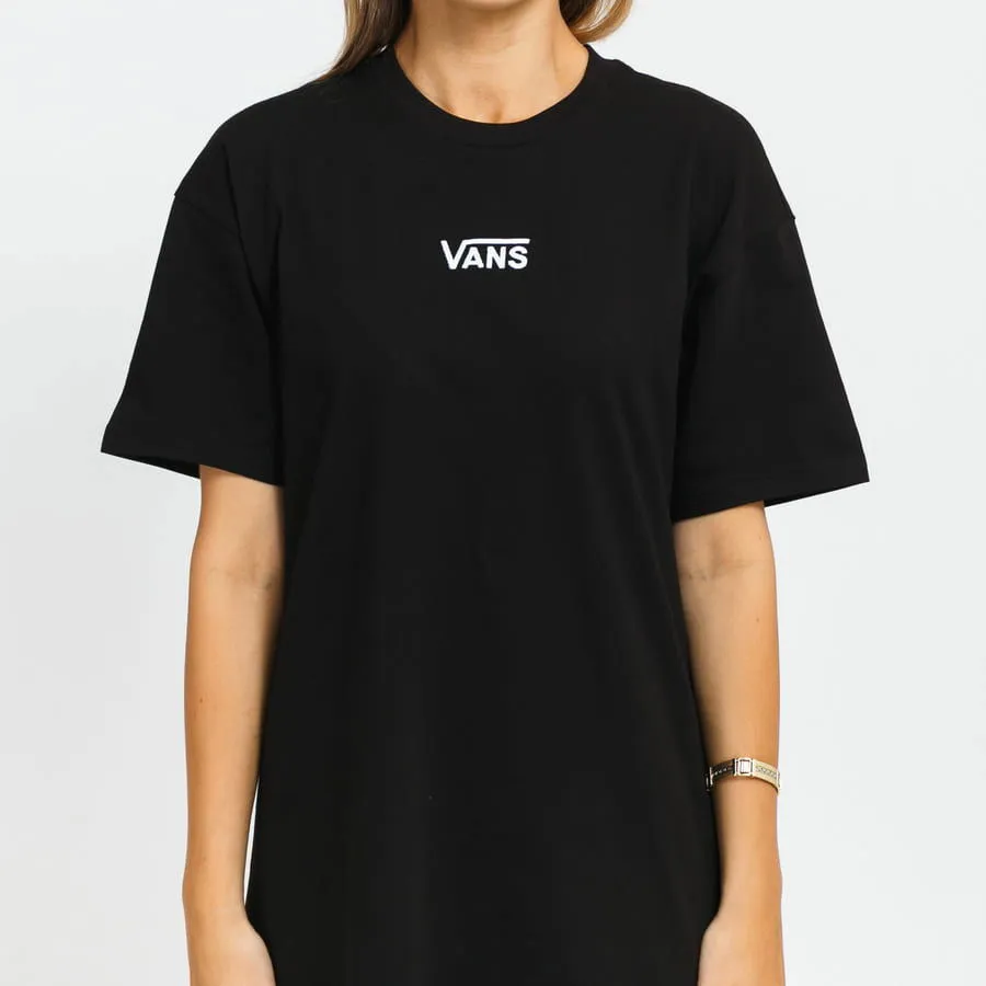 Kleid Vans Center Vee Tee Dress VN0A4RU2BLK1