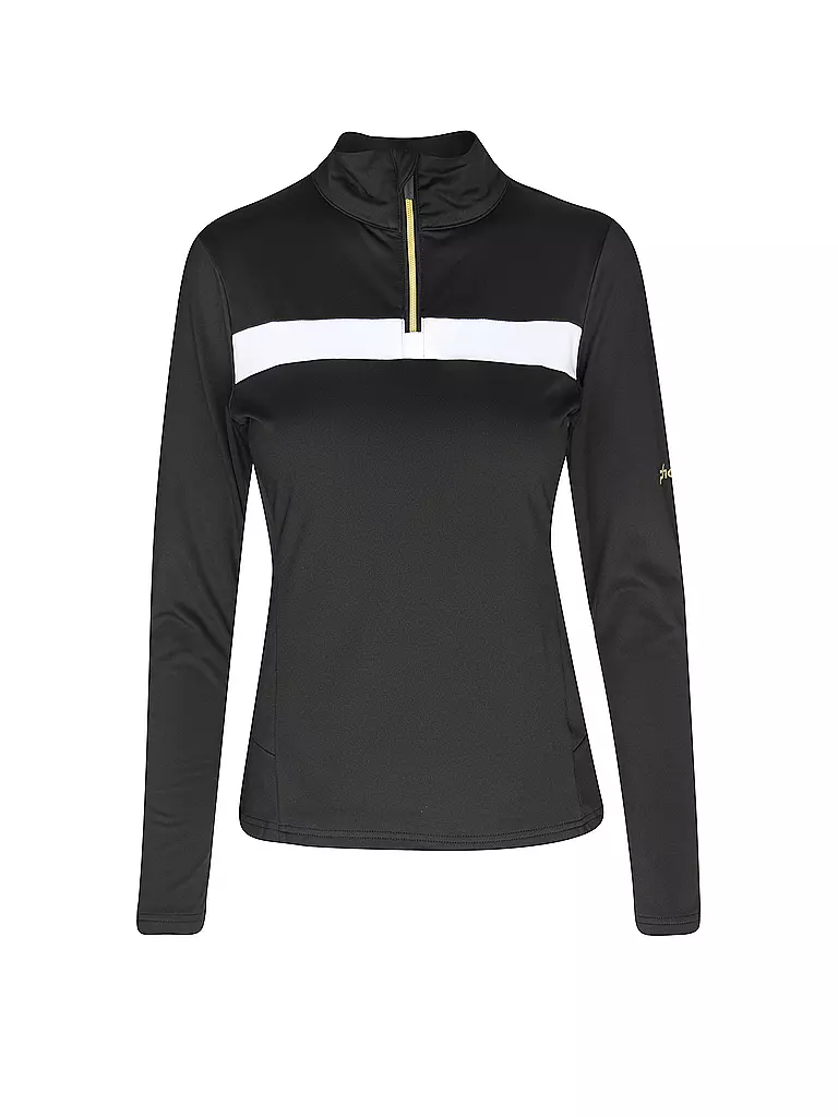 PHENIX, Damen Unterzieh Zipshirt Gold Accent