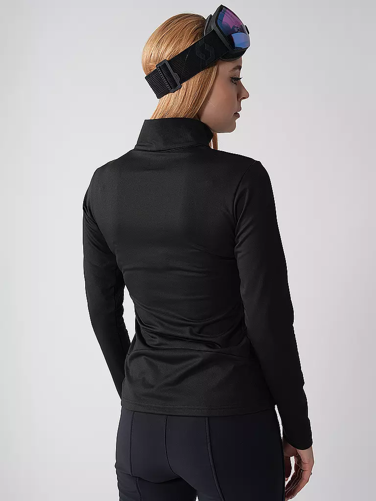 PHENIX, Damen Unterzieh Zipshirt Gold Accent