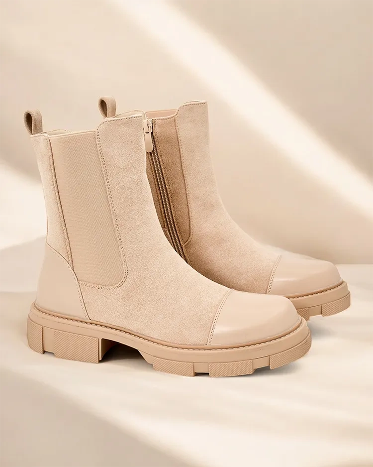 Royalfashion Klassische Damen-Stiefeletten Boru