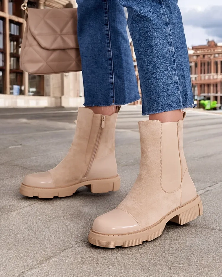 Royalfashion Klassische Damen-Stiefeletten Boru