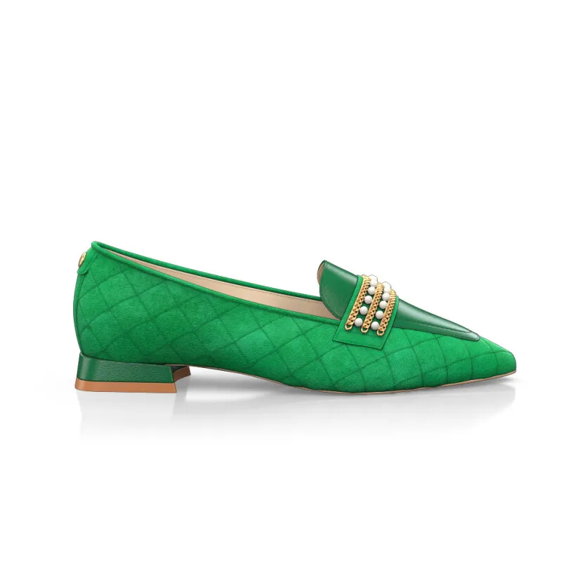 Spitze flache Schuhe 20482