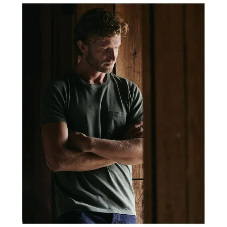 T-Shirt Outerknown ---Groovy Pocket Tee Safari
