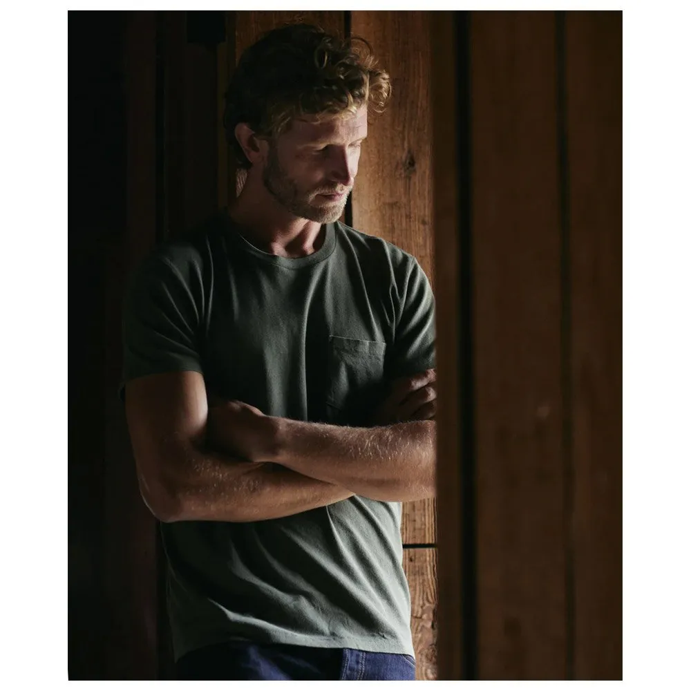 T-Shirt Outerknown ---Groovy Pocket Tee Safari