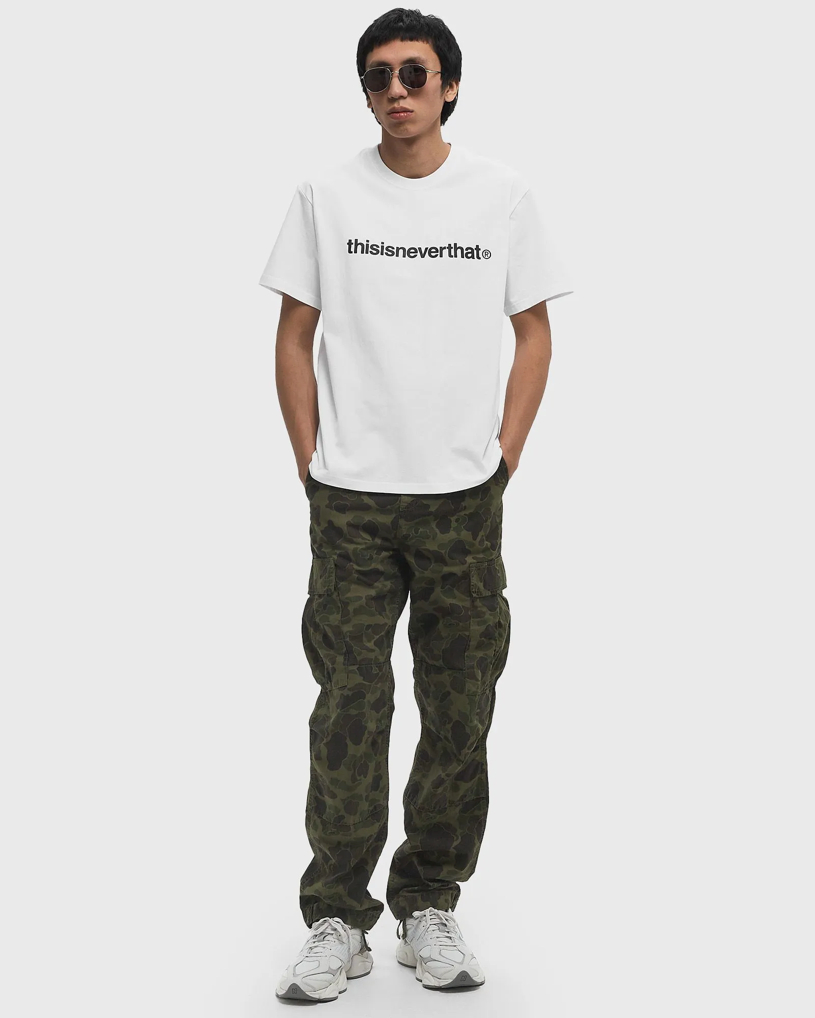 T-shirt thisisneverthat Logo Tee TN240TTSST01WHT