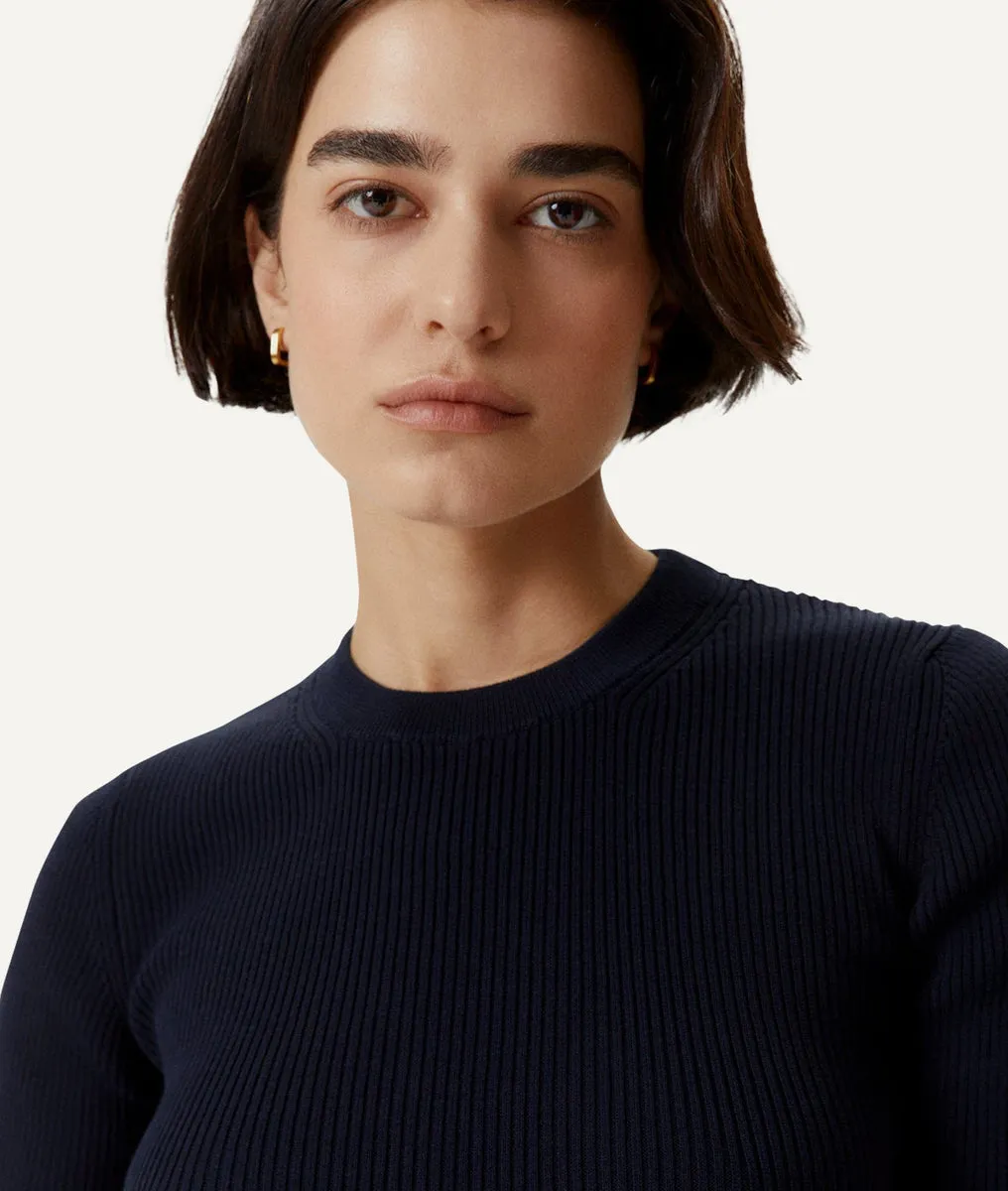 The Organic Cotton Ribbed Tee